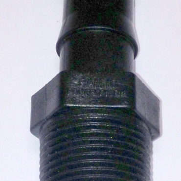 Poly Hose Barb Fitting (hose barb x male pipe thread)