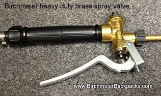 Birchmeier Heavy Duty Brass Spray Valve - Rebuildable