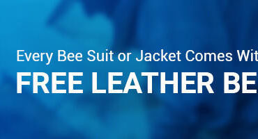 Free Leather Bee Gloves with this Bee Suit