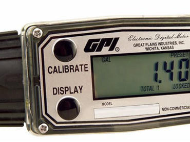 GPI Digital termite Flowmeter 3 - 31 GPM