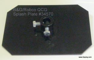 B & G 34570 QCG Splash Plate Welded 22067801