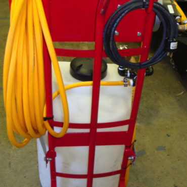 25 Gallon Handtruck sprayer - no hose reel