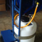 25 Gallon Handtruck Sprayer - Shelf for 12-Volt Battery