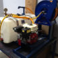 50 Gallon Gas Powered Skid Sprayer with Roller Pump