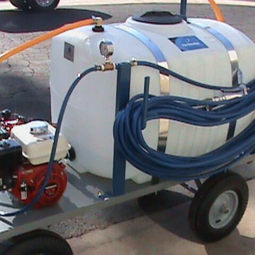 100 Gallon Tree Nursery Spray Cart
