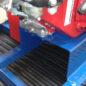 Don't make the mistake of buying a sprayer without considering maintenance.  All sprayers need maintenance.  Our raised motor mount makes oil changes easy, extending your engine life.