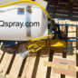 25 gallon handtruck sprayer shipping