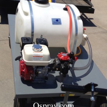 50-Gallon Gas-Powered Cart sprayer - Diaphragm Pump