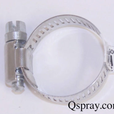 Worm gear hose clamp - stainless steel